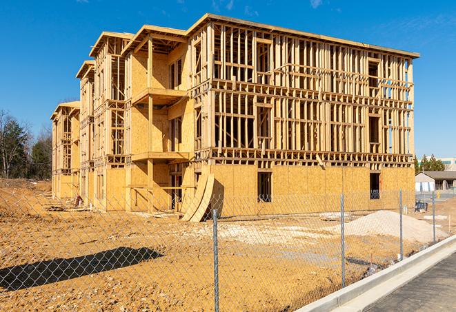 a long-lasting temporary fence helping to keep construction zones safe in Bosque, NM