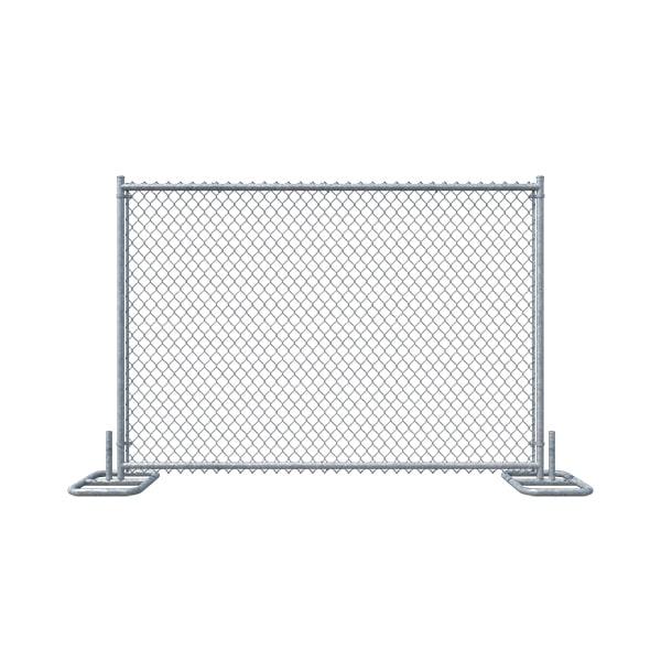 temporary panel fencing are portable fencing options that can be easily installed and removed for short-term use